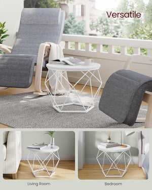 2-Piece Round Coffee Tables with Removable Tops - Karrari