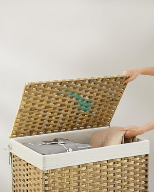 105L Laundry Basket with Lid - Karrari