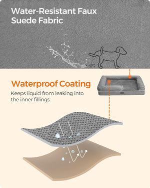 Orthopedic Dog Sofa Bed - Removable Washable Cover - Karrari