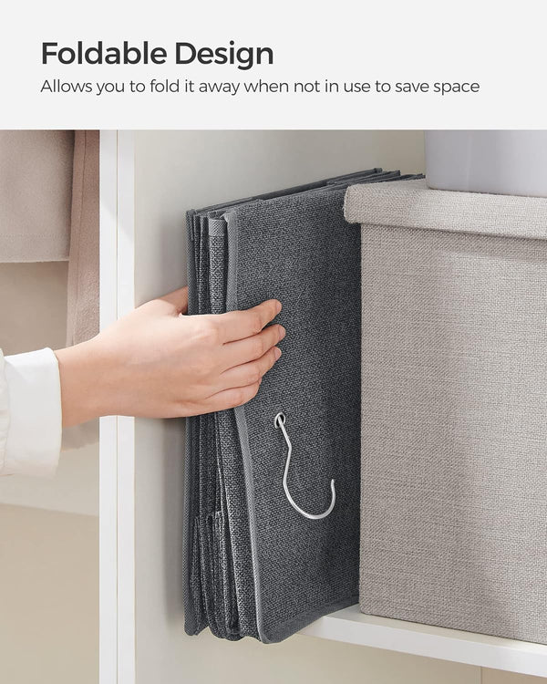 Set of 2 Foldable Hanging Storage Organisers - Karrari