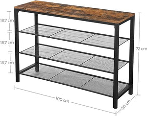 Industrial Style Shoe Rack & Organizer - Karrari