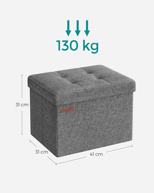 Folding Storage Ottoman Bench - Karrari