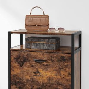 Shoe Cabinet with 2 Compartments (Hallway Storage) - Karrari