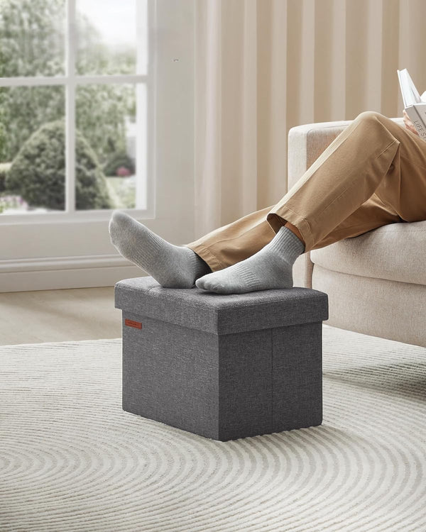 Folding Storage Ottoman Bench - Karrari