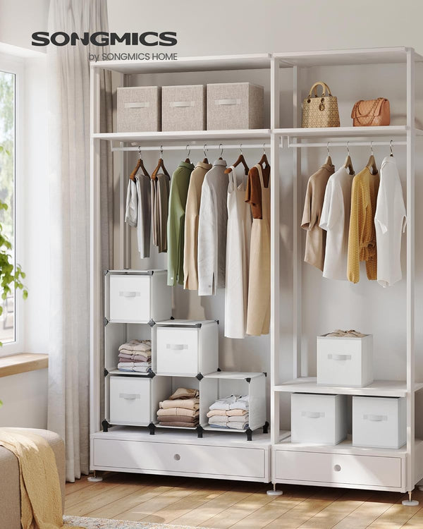 Customizable 6-Cube Fabric Storage Shelves - Karrari