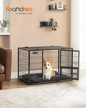 Durable Dog Cage with Double Removable Doors - Karrari