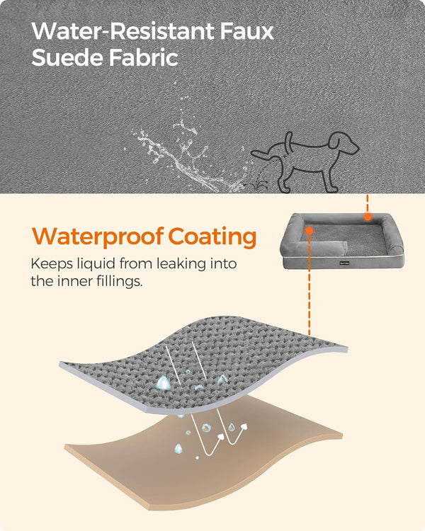 Orthopedic Dog Sofa Bed with Washable Cover - Karrari