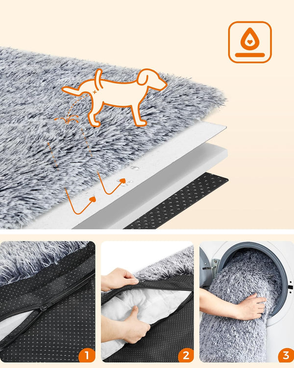 Feandrea Dog Sofa Bed with Blanket - Karrari