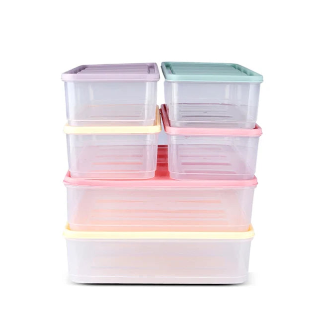 Karaca Stella 6-Piece Fridge Storage Containers - Karrari