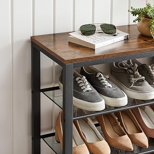 Industrial Style Shoe Rack & Organizer - Karrari