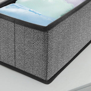 Set of 6 Folding Drawer Dividers (Linenette Fabric) - Karrari