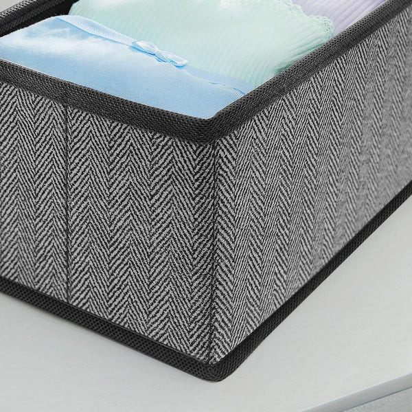 Set of 6 Folding Drawer Dividers (Linenette Fabric) - Karrari