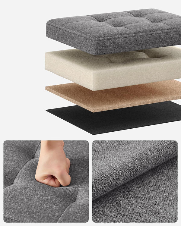 Folding Storage Ottoman Bench - Karrari