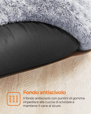 Donut-Shaped Dog Bed - Removable Washable Cushion - Karrari