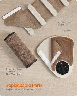 Clickat Cat Tree Tower - Thick Scratching Post - Karrari