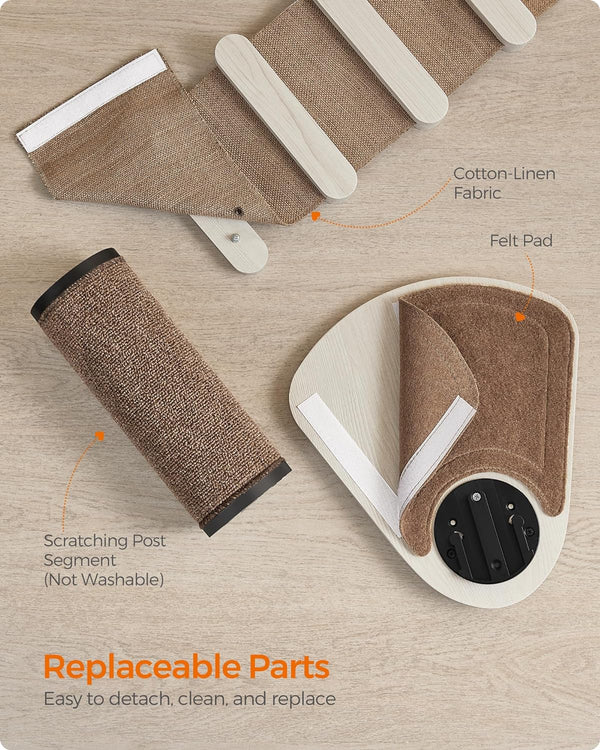 Clickat Cat Tree Tower - Thick Scratching Post - Karrari