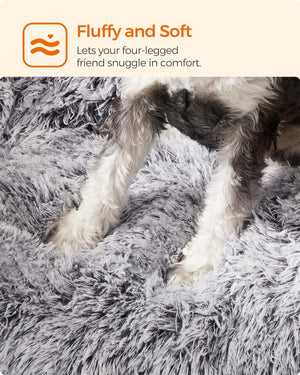 Fluffy Plush Dog Bed with Soft Padding (Washable) - Karrari