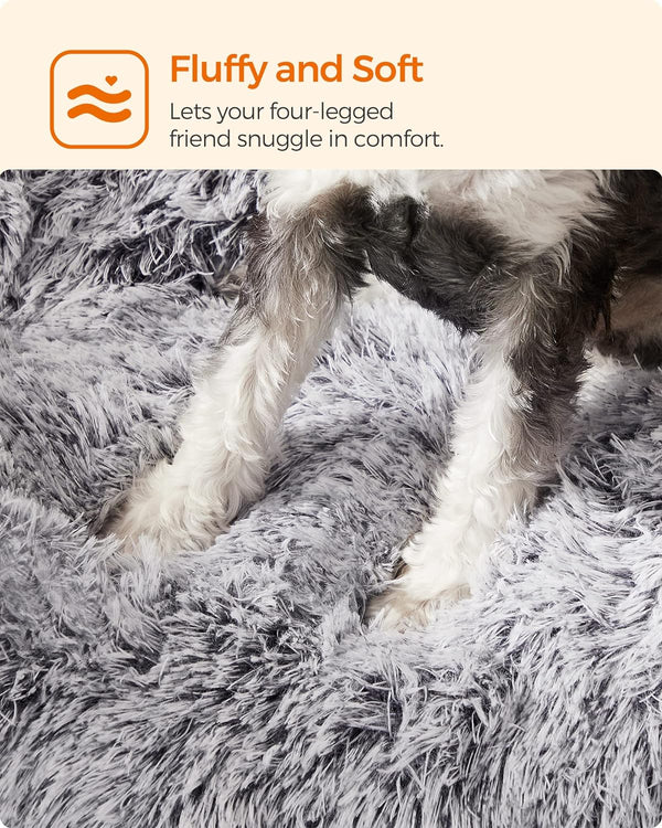 Fluffy Plush Dog Bed with Soft Padding (Washable) - Karrari