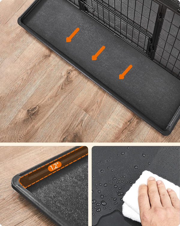 Heavy-Duty Dog Cage for Large & Medium Dogs - Karrari