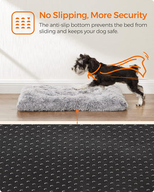 Fluffy Plush Dog Bed with Soft Padding (Washable) - Karrari