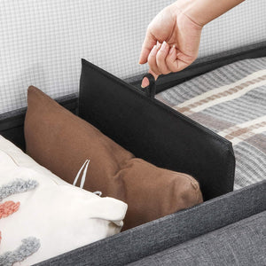 Folding Storage Ottoman Bench with Chest - Karrari