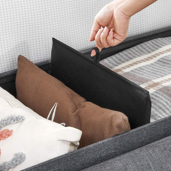 Folding Storage Ottoman Bench with Chest - Karrari