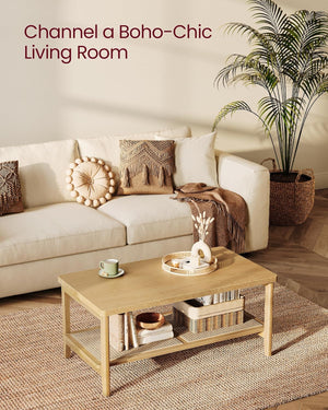 2-Tier Boho Coffee Table - Karrari