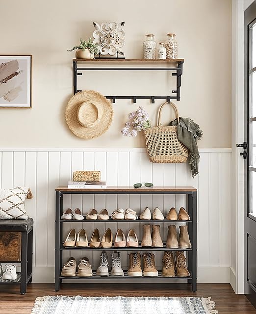 Industrial Style Shoe Rack & Organizer - Karrari
