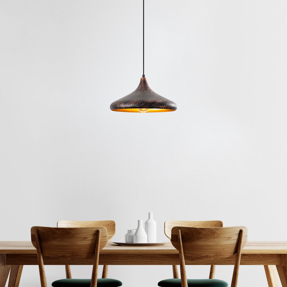 Modern Rustic Pendant Light - Adjustable Height - Karrari