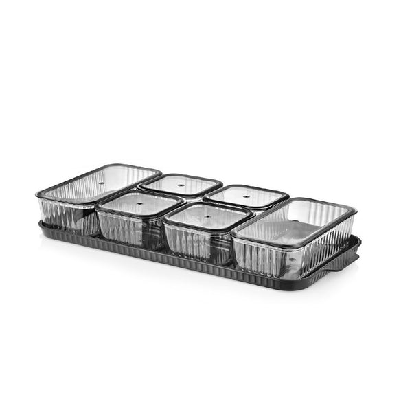Serving Set with Tray – 6 Pieces - Karrari