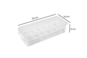 Stackable Fridge Organizer with Lids - Set of 4 - Karrari