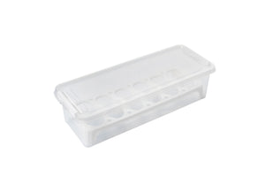 Stackable Fridge Organizer with Lids - Set of 4 - Karrari