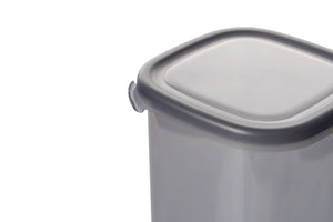 15-Piece Airtight Kitchen Storage Set - Smoke Grey - Karrari