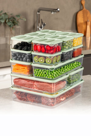 17-Piece Airtight Kitchen Storage Set - Karrari