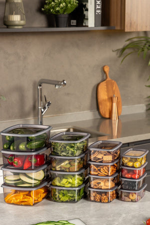 16-Piece Premium Kitchen Storage Containers - Karrari