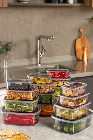16-Piece Premium Kitchen Storage Containers - Karrari
