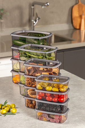 16-Piece Premium Kitchen Storage Containers - Karrari