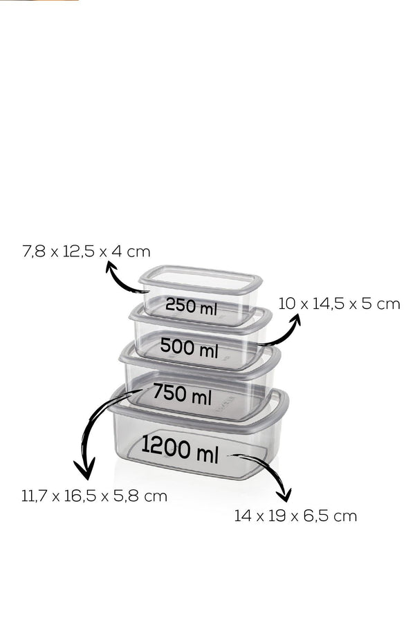 16-Piece Premium Kitchen Storage Containers - Karrari