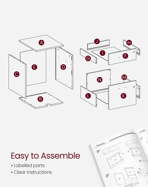 2-Drawer Filing Cabinet - Karrari