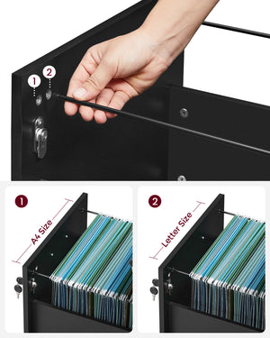 2-Drawer Filing Cabinet - Karrari