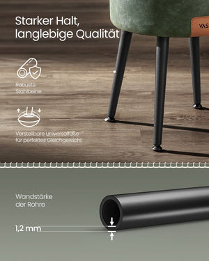 Mid-Century Modern Storage Ottoman Stool - Karrari