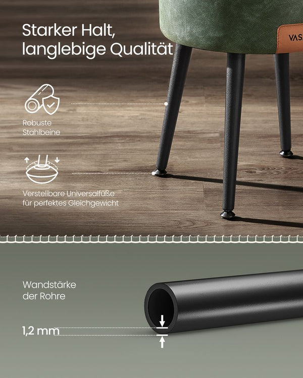 Mid-Century Modern Storage Ottoman Stool - Karrari