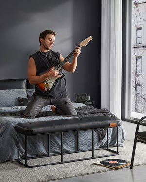 Mid-Century Modern Ottoman Bench - Karrari