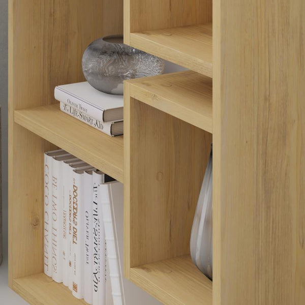 OPPA Box Bookcase – Oak & Mocha - Karrari