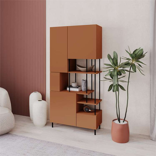 Key Bookcase – Cinnamon Wood - Karrari