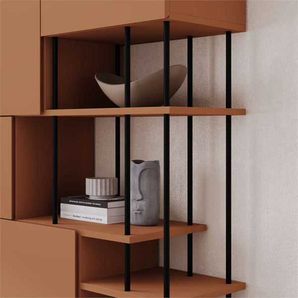 Key Bookcase – Cinnamon Wood - Karrari