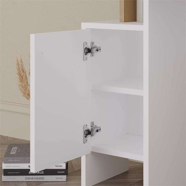 Vanity Dressing Table, White Wood - Karrari