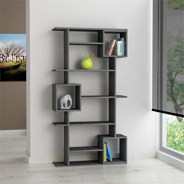 Contemporary Geometric Bookshelf - Karrari