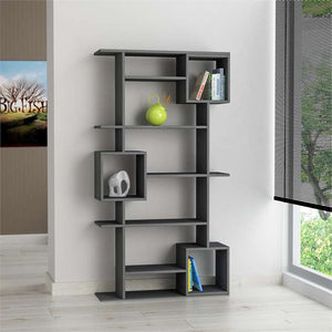 Contemporary Geometric Bookshelf - Karrari