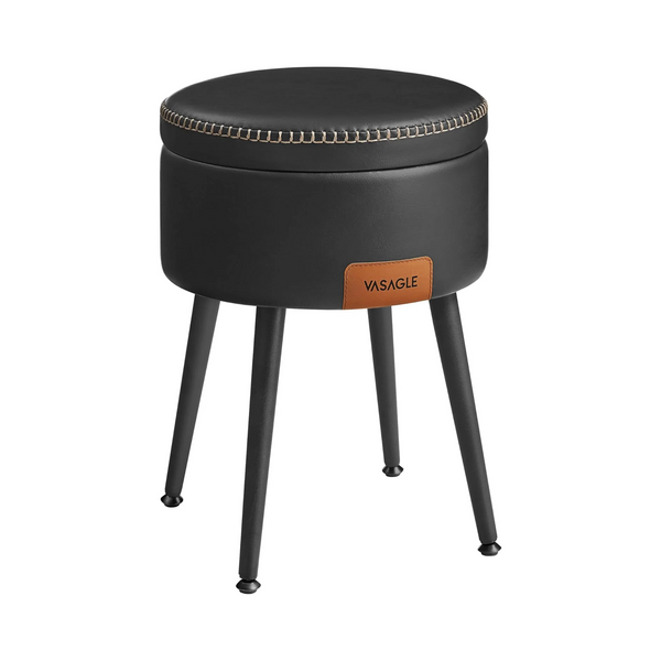 Mid-Century Modern Storage Ottoman Stool - Karrari